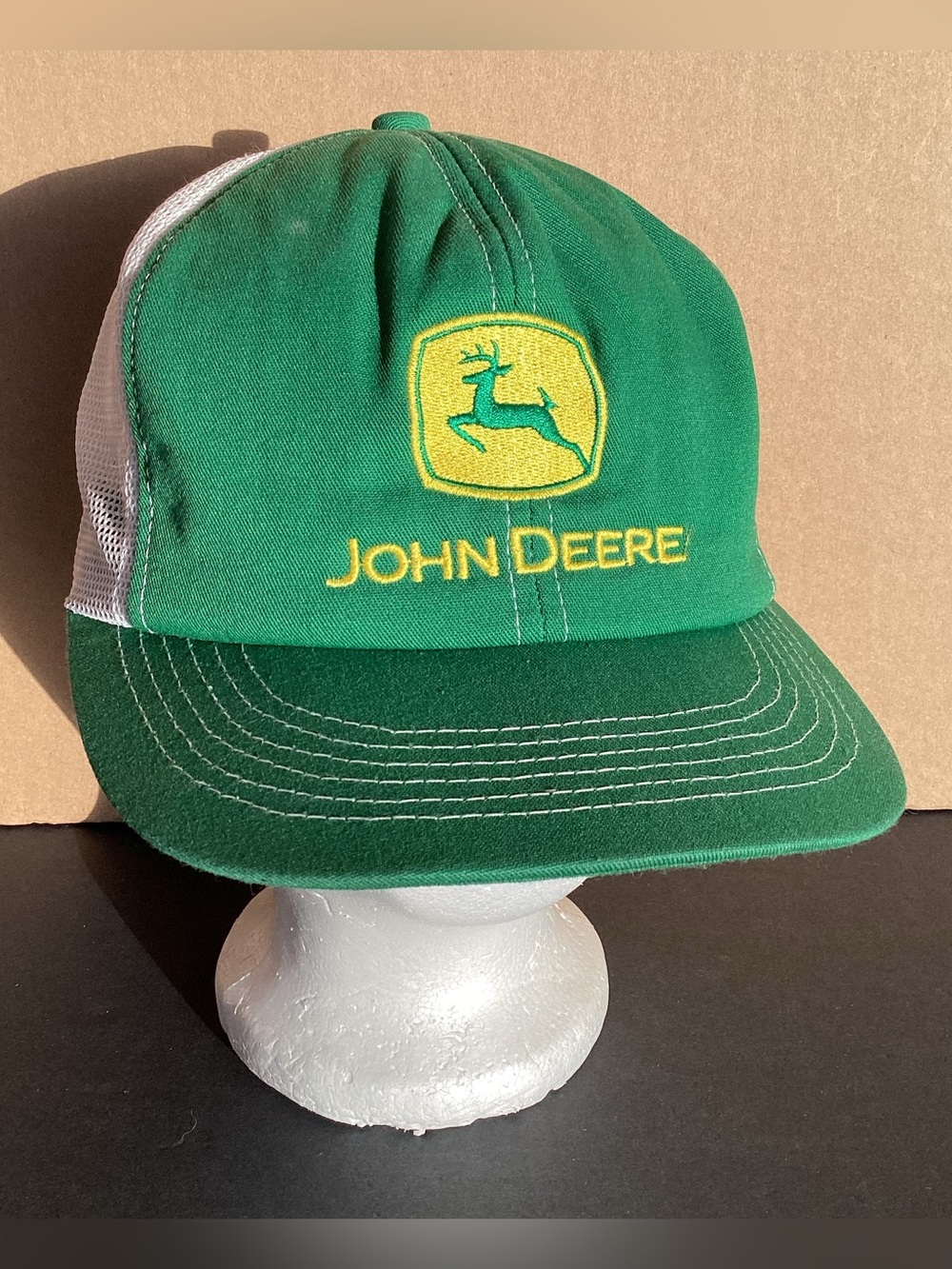 Vintage K-products John Deere SnapBack Hat Made in USA